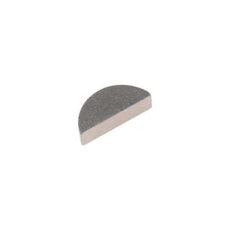 Forte Woodruff key, l. 9,4 x w. 3,0 x h. 3,7mm, Minarelli AM6 / Puch / Solifer Forte Woodruff key, l. 9,4 x w. 3,0 x h. 3,7mm, Minarelli AM6 / Puch / Solifer